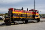 KCS 4368, EMD SW1500, working at Cargil Grain 